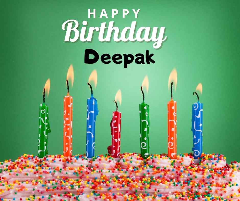 happy birthday wishes name deepak