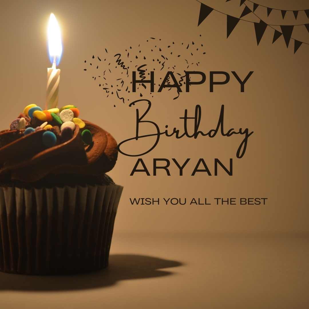 Happy Birthday Aryan Cake Images And shayari