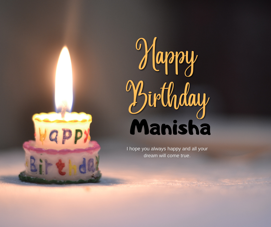 happy birthday manisha to you