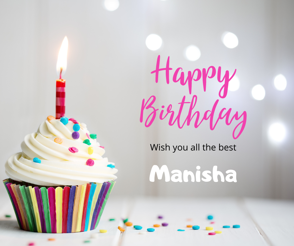 happy birthday manisha wallpaper