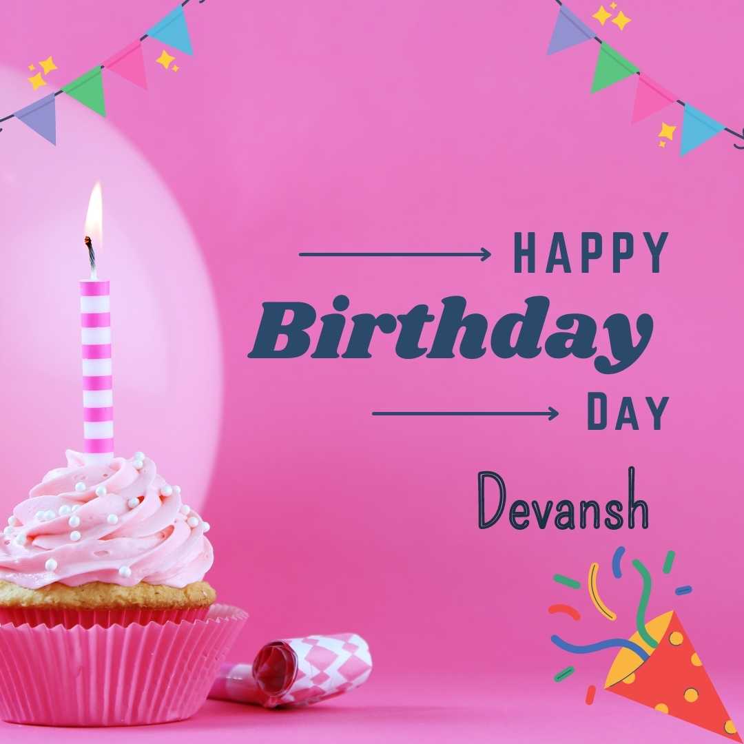 Happy Birthday Devansh Cake Images And shayari
