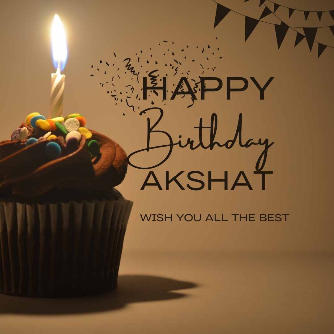 Happy Birthday Akshat Cake Images And shayari