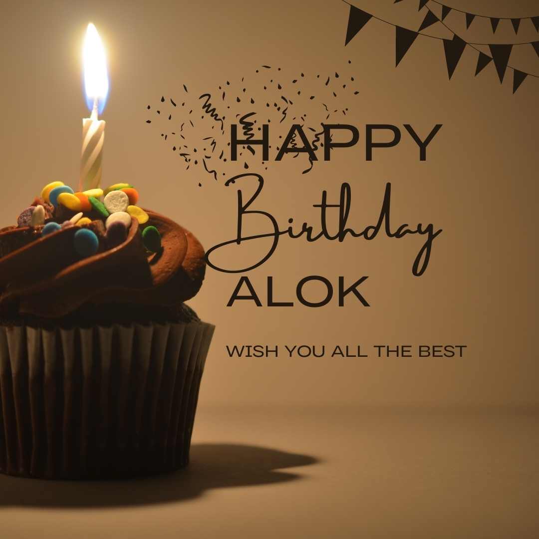 Happy Birthday Alok Cake Images And shayari