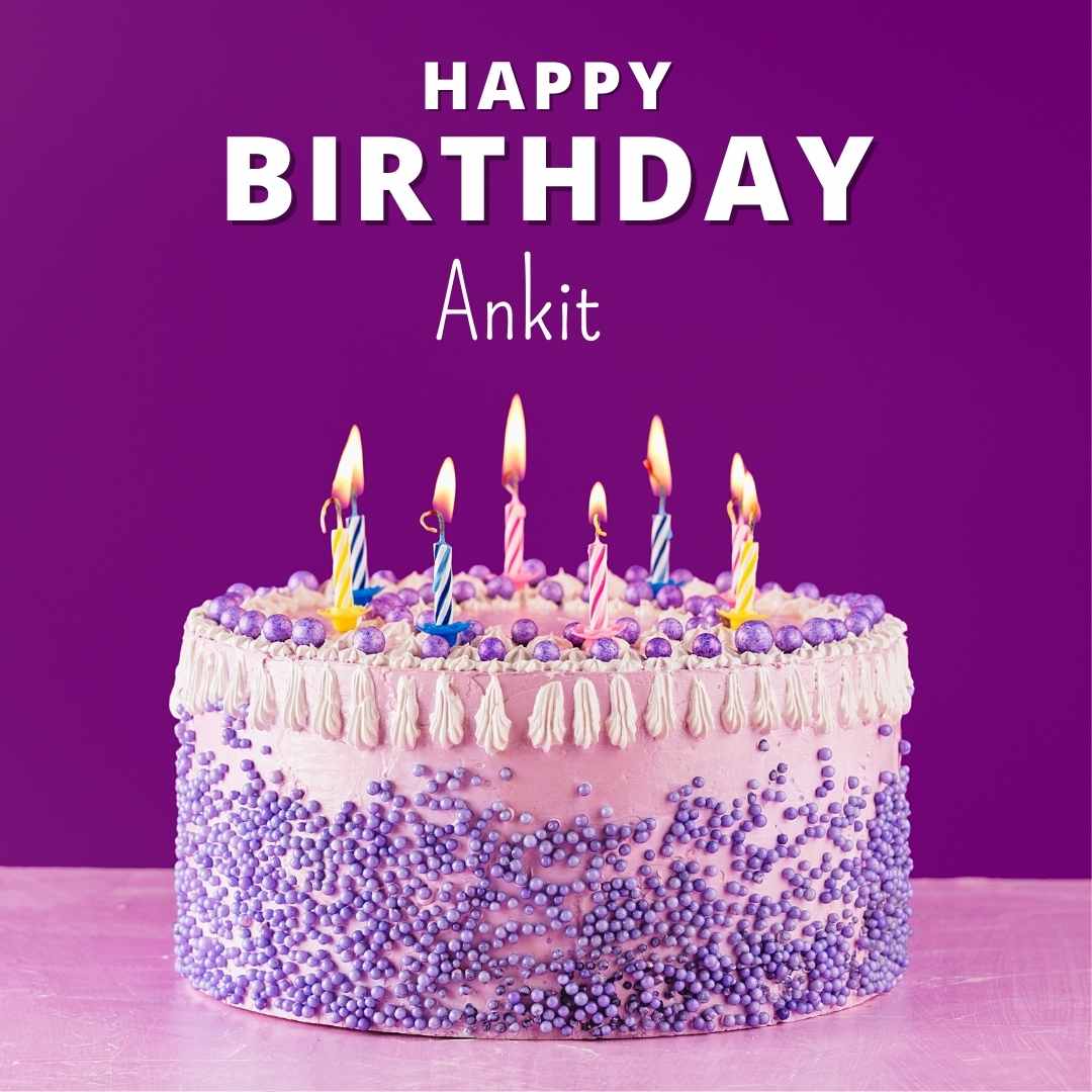 Happy Birthday Ankit Cake Images And shayari