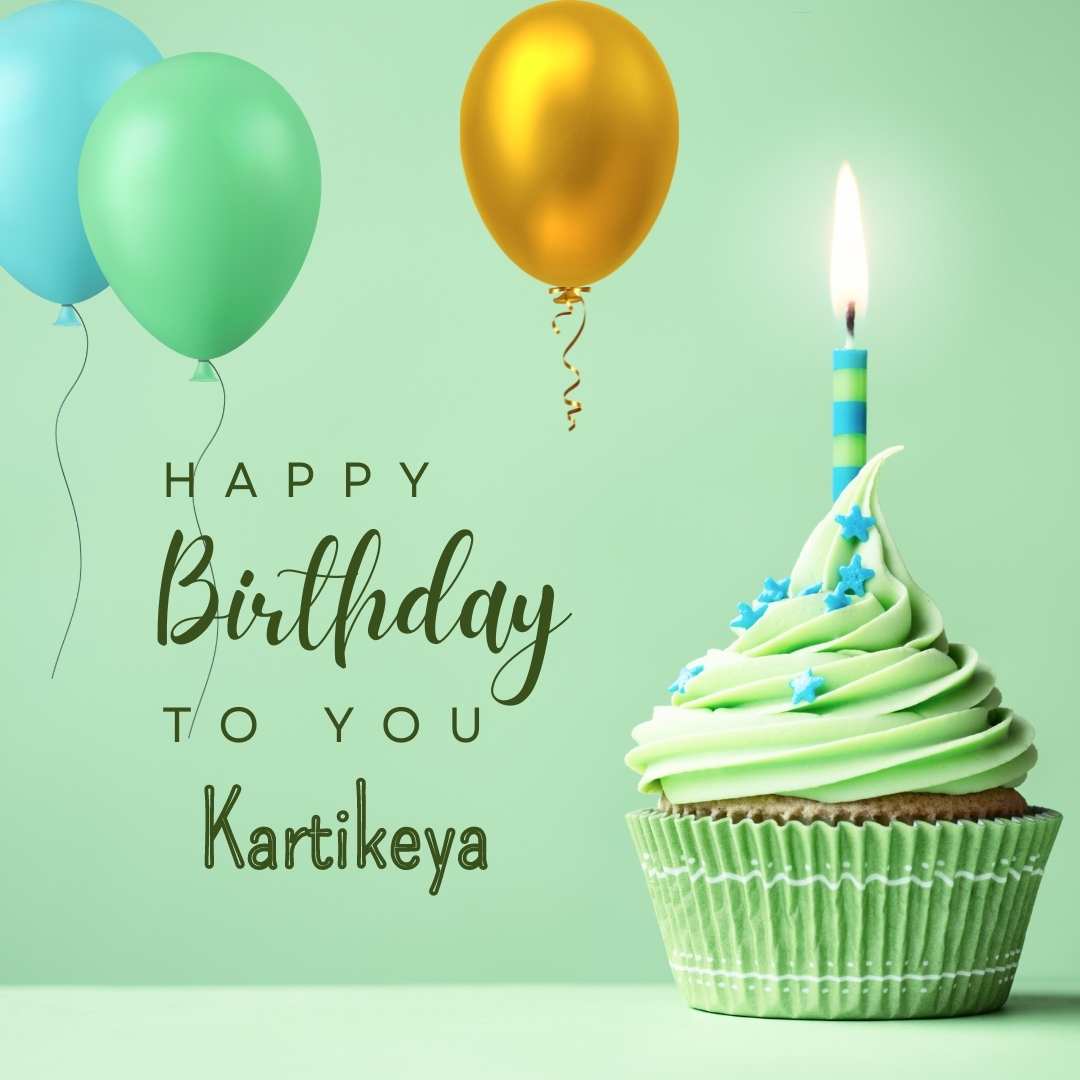 Happy Birthday Kartikeya Cake Images And shayari