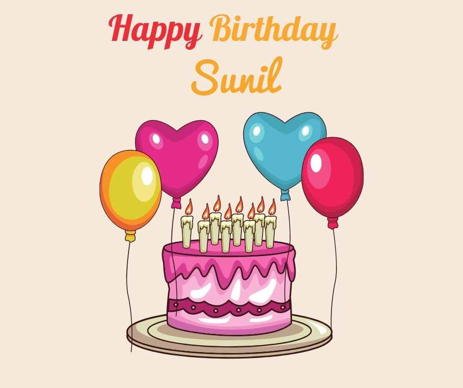 sunil happy birthday image
