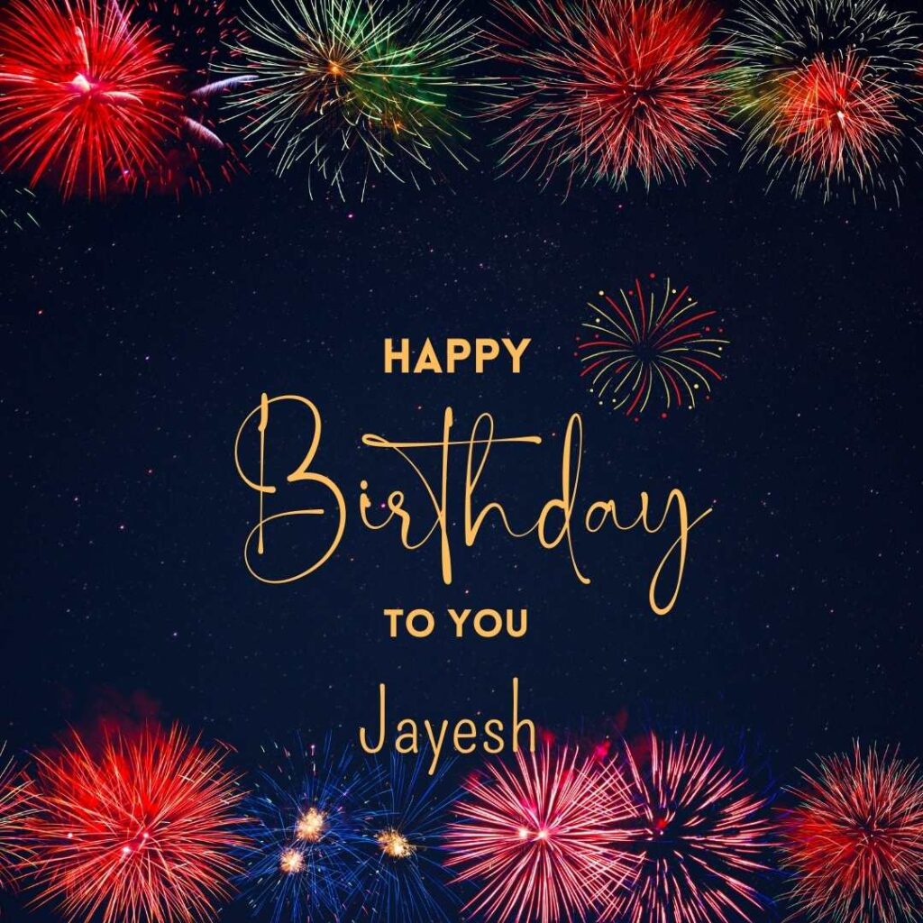 100+ HD Happy Birthday Jayesh Cake Images And shayari