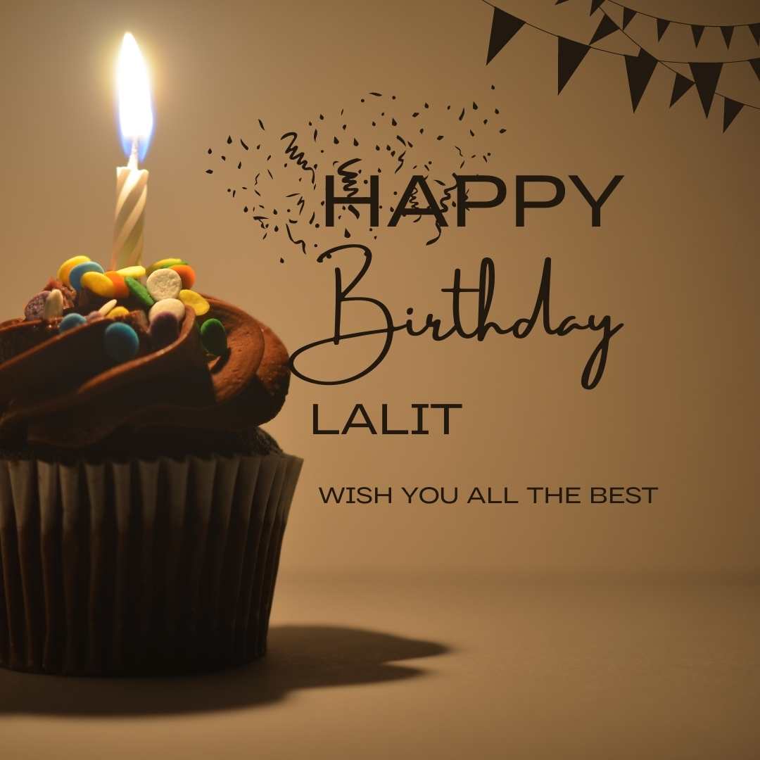 Happy Birthday Lalit Cake Images And shayari