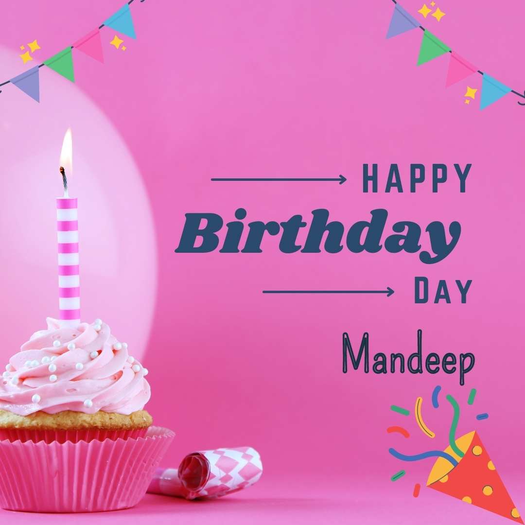 Happy Birthday Mandeep Cake Images And shayari