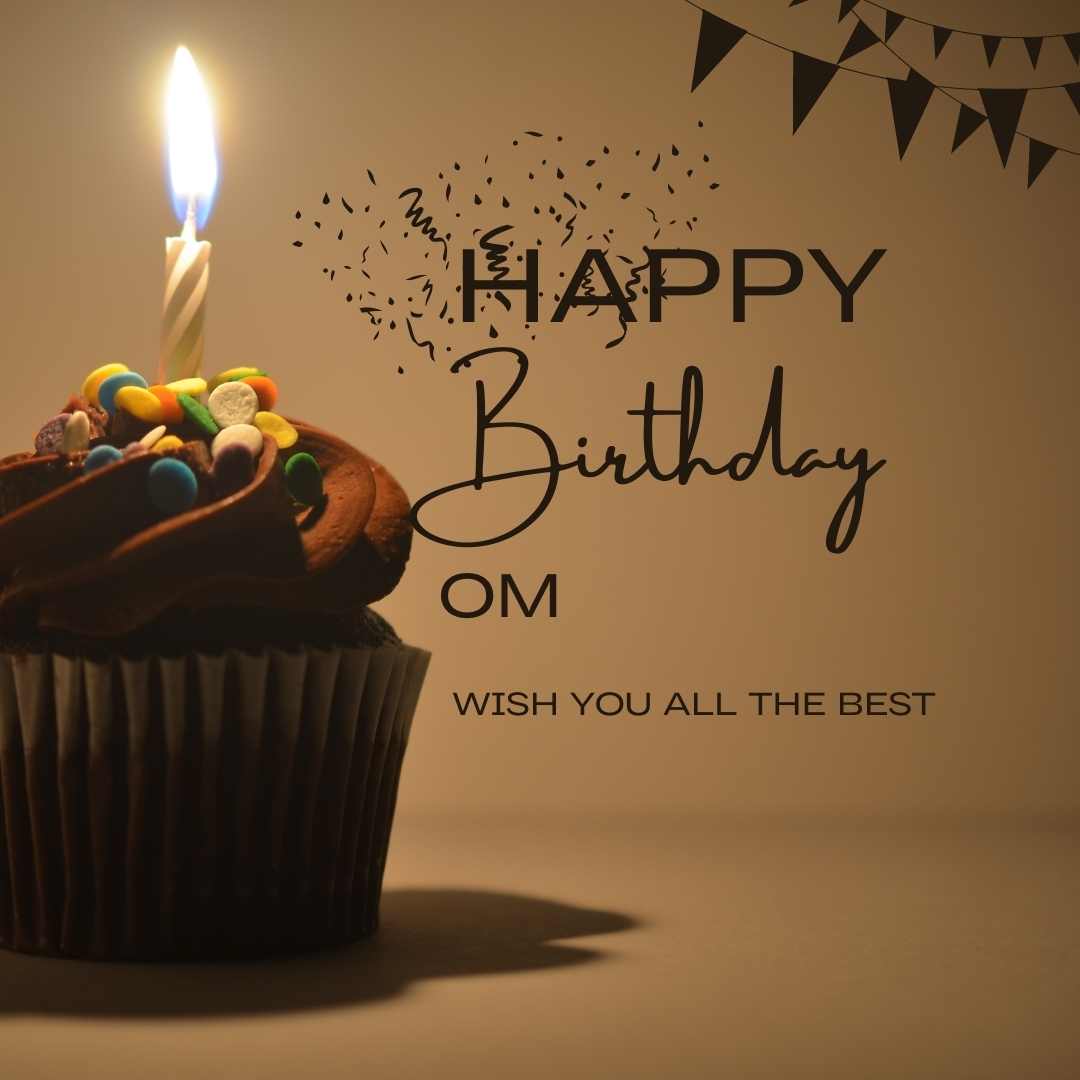 Happy Birthday Om Cake Images And shayari