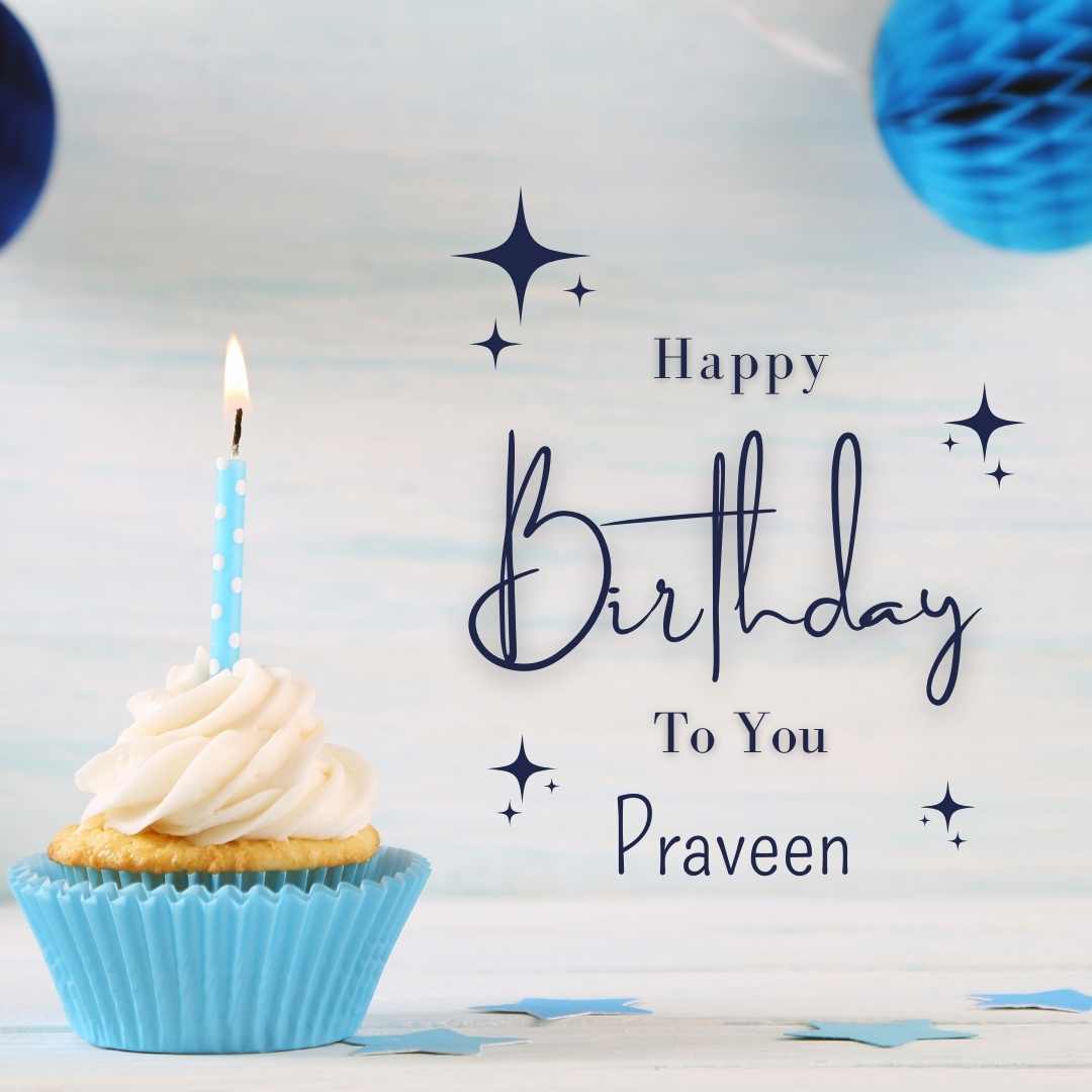 Happy Birthday Praveen Cake Images And shayari