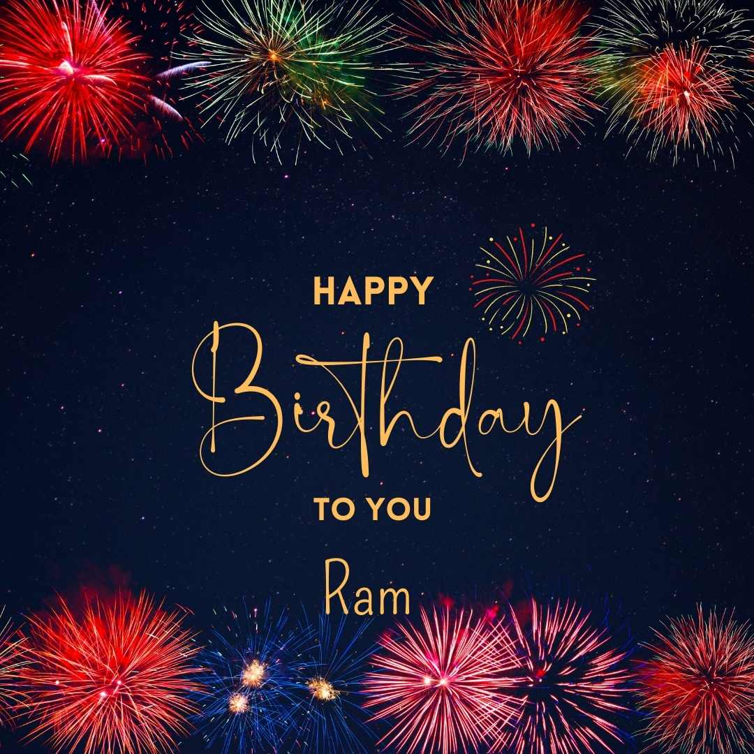 Happy Birthday Ram Cake Images And shayari