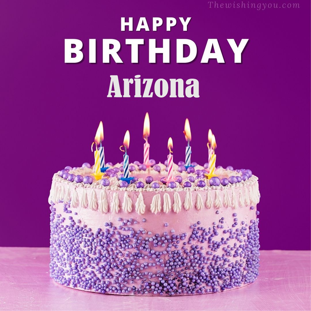 100+ HD Happy Birthday Arizona Cake Images And Shayari