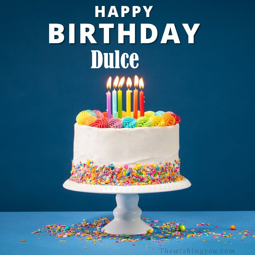 100+ HD Happy Birthday dulce Cake Images And Shayari