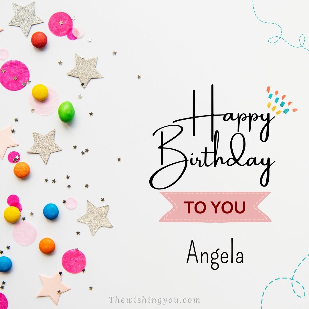 100+ HD Happy Birthday Angela Cake Images And Shayari