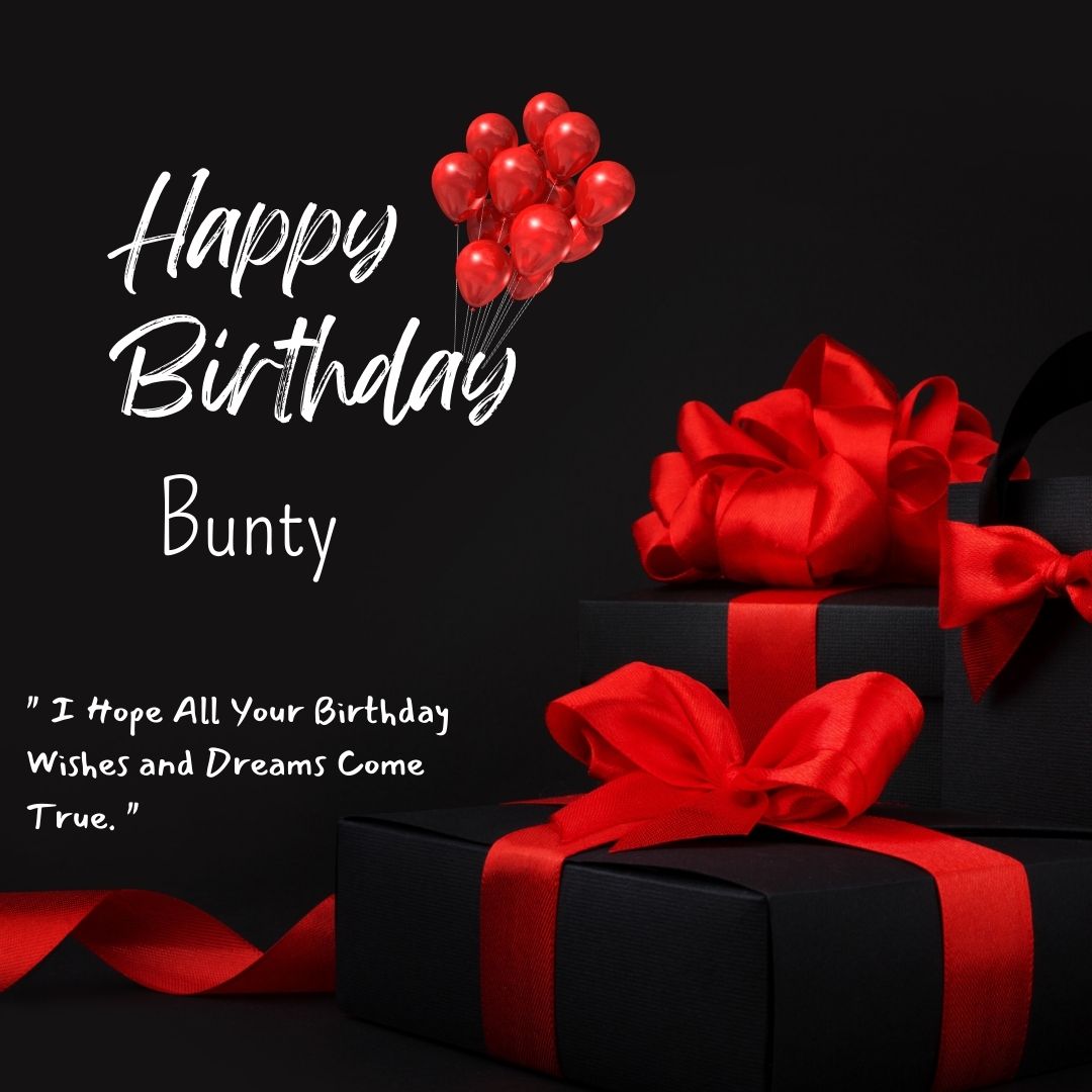 Happy Birthday Bunty Image - Colaboratory