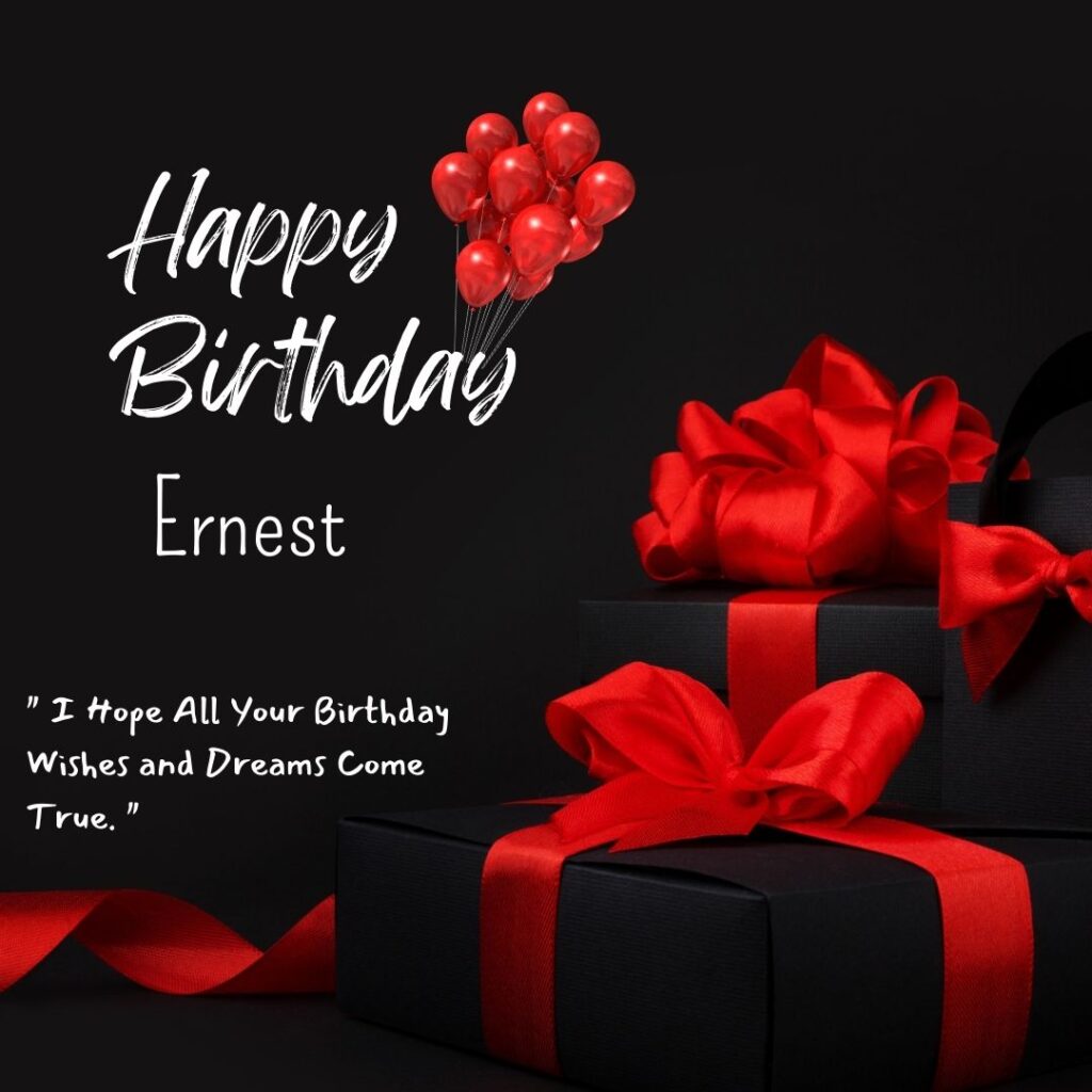 100 Hd Happy Birthday Ernest Cake Images And Shayari 