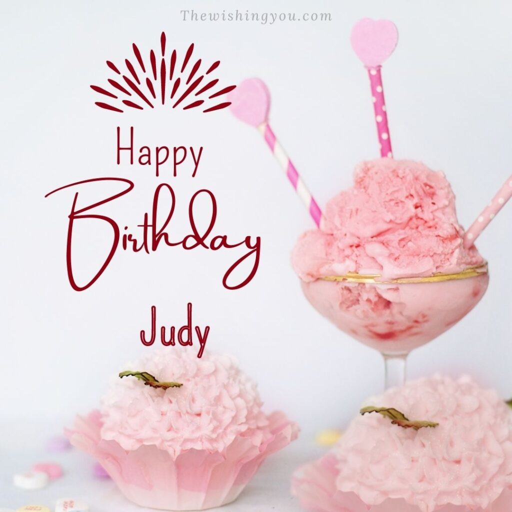 100+ HD Happy Birthday Judy Cake Images And Shayari