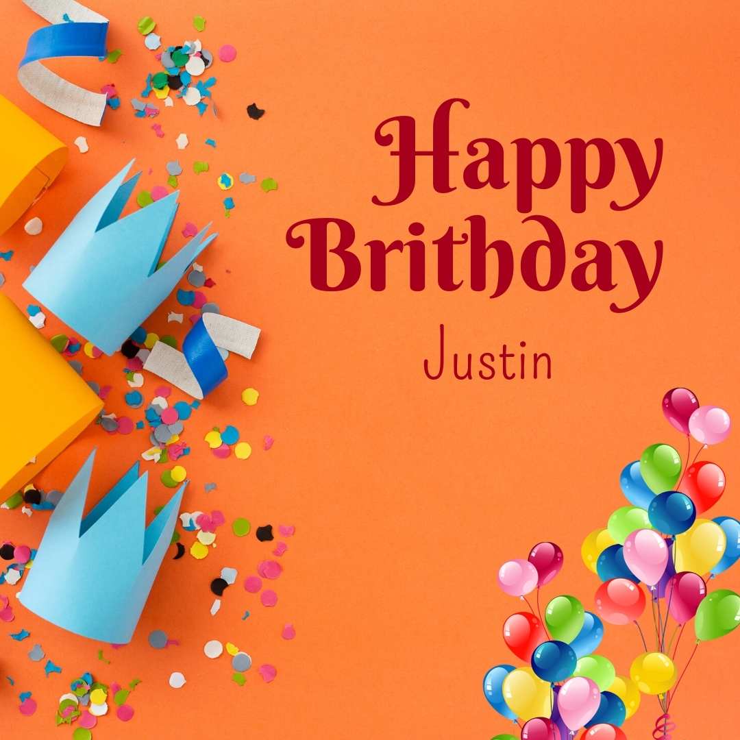 Hd Happy Birthday Justin Cake Images And Shayari