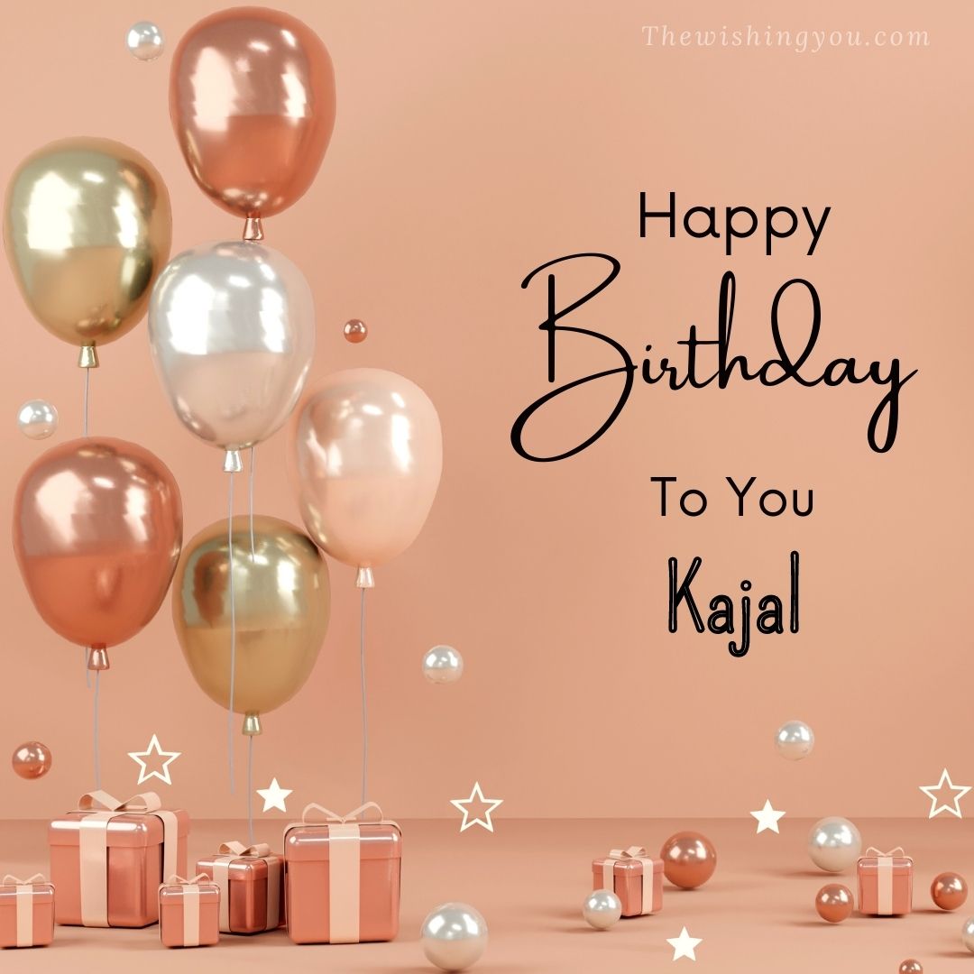 Happy Birthday To You Kajal Best Printed White Ceramic Coffee And Tea Gift  Mug