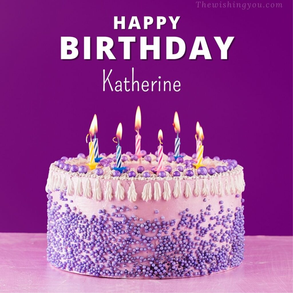 100+ HD Happy Birthday Katherine Cake Images And Shayari