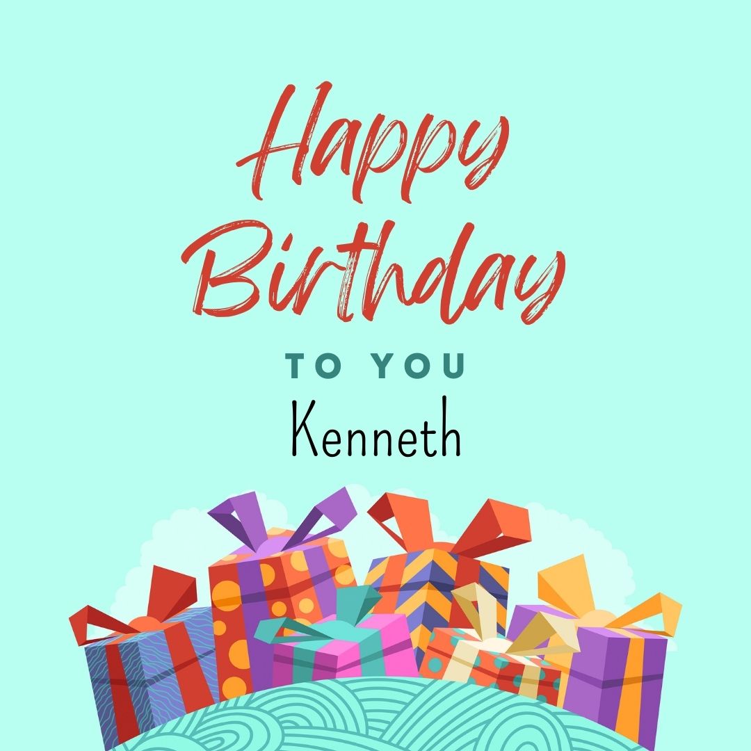 100+ HD Happy Birthday Kenneth Cake Images And Shayari