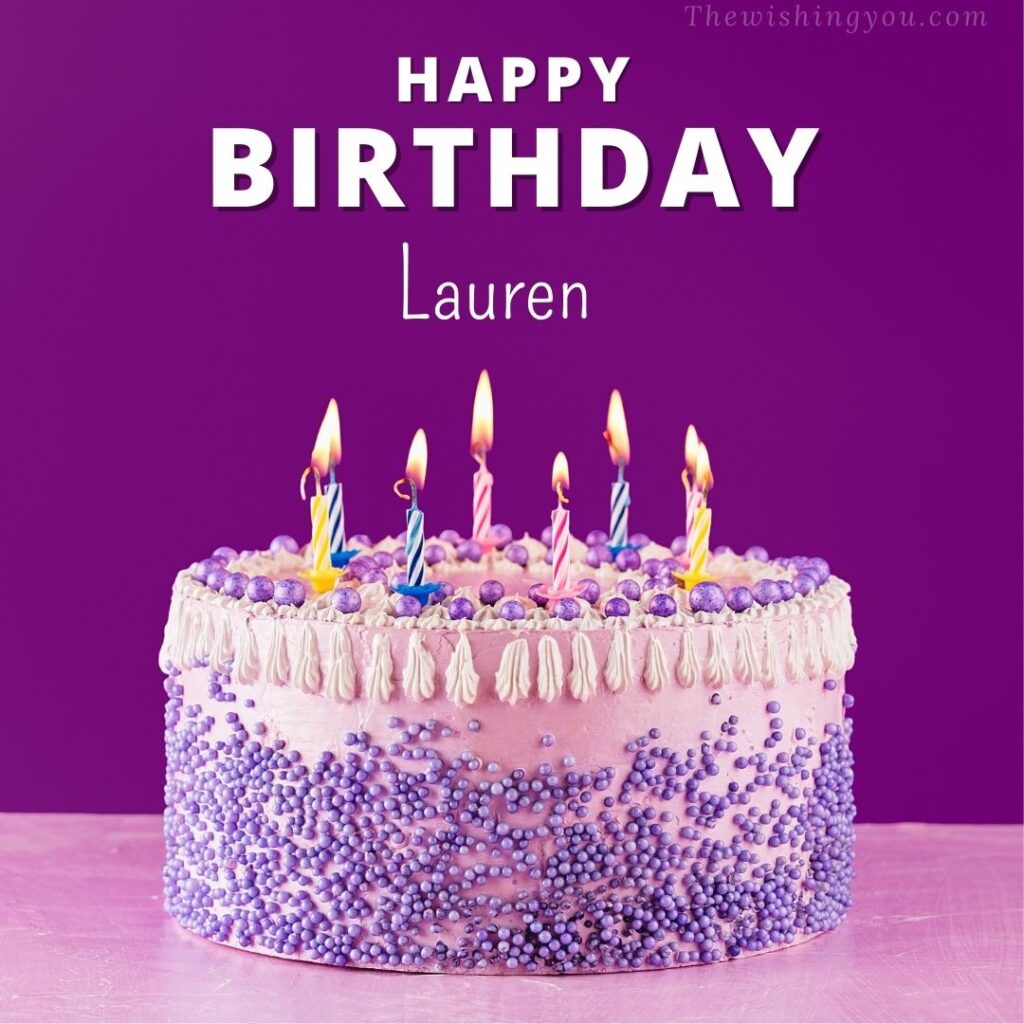 100 Hd Happy Birthday Lauren Cake Images And Shayari 