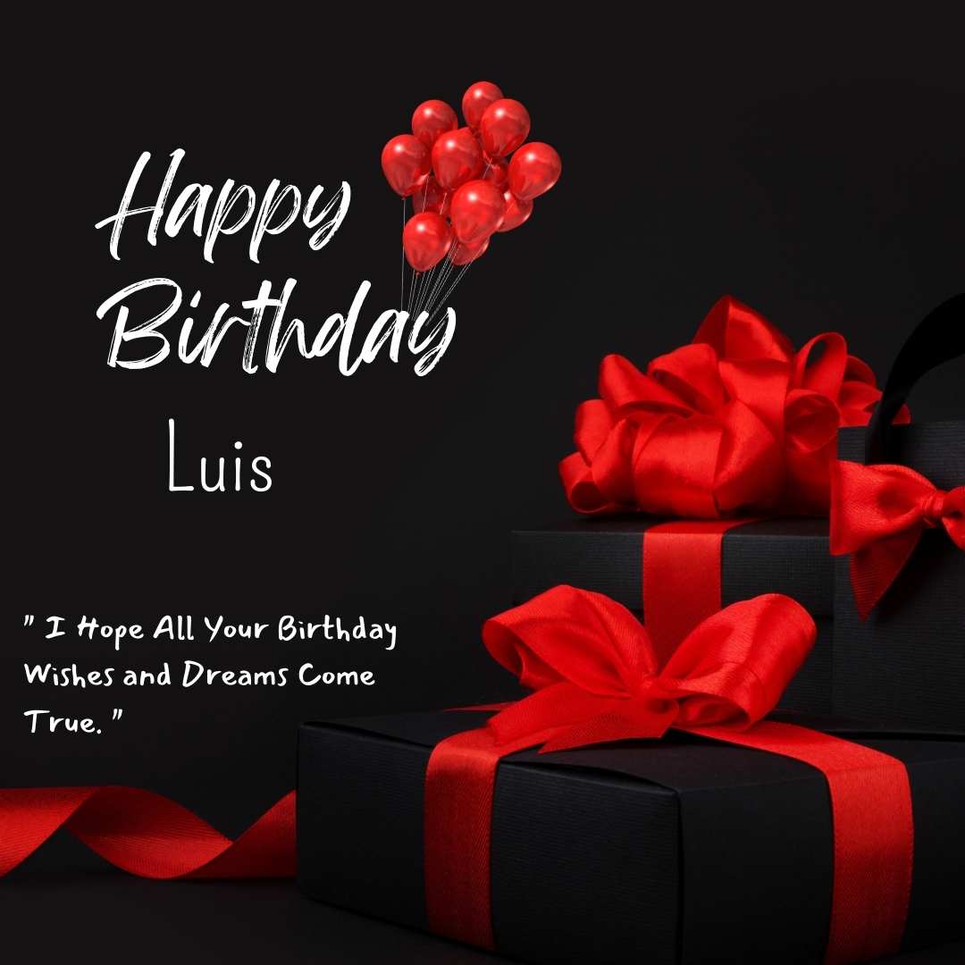 100+ HD Happy Birthday Luis Cake Images And Shayari