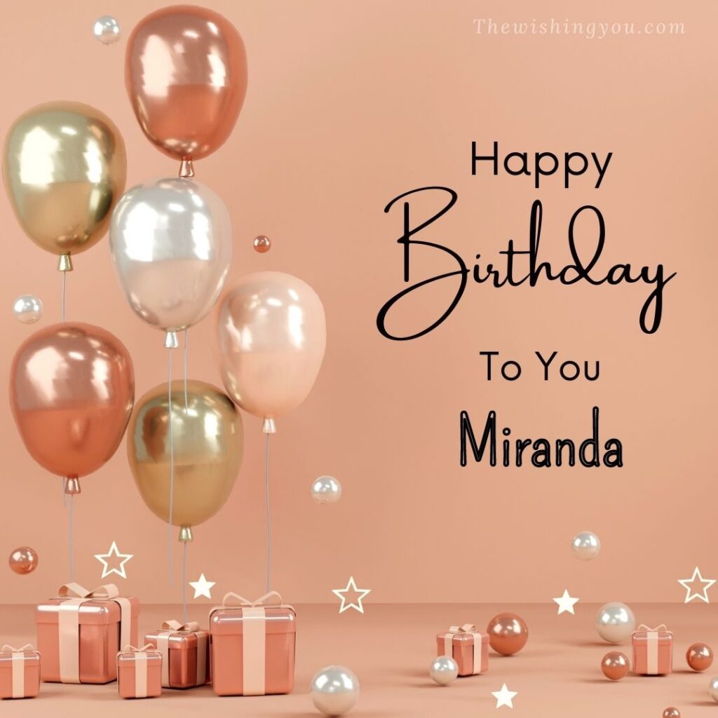 100 Hd Happy Birthday Miranda Cake Images And Shayari