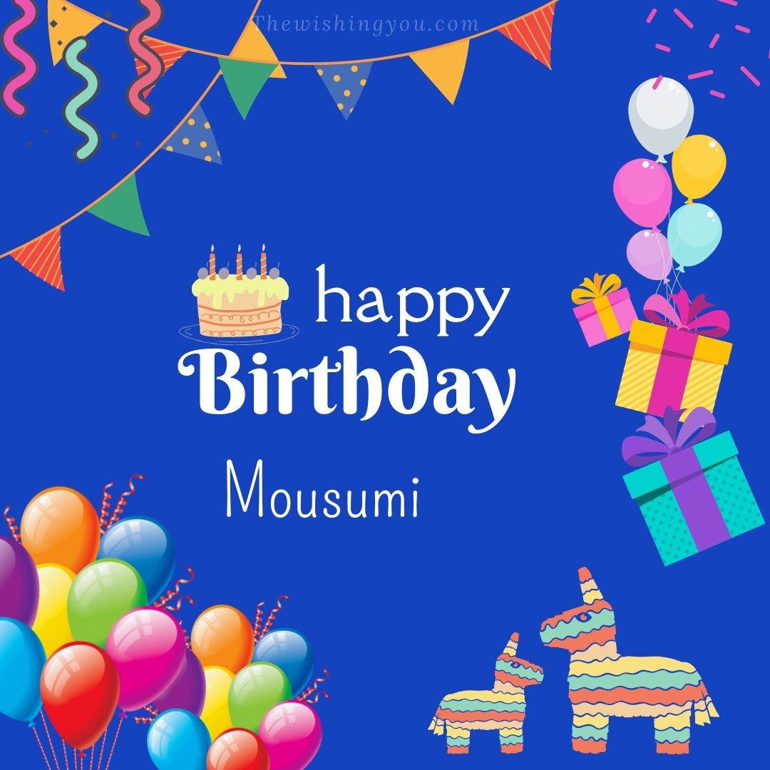 Happy Birthday mousumi Cake Images