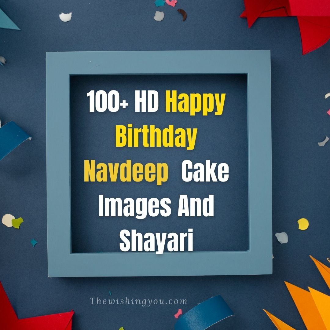 Happy Birthday navdeep Cake Images