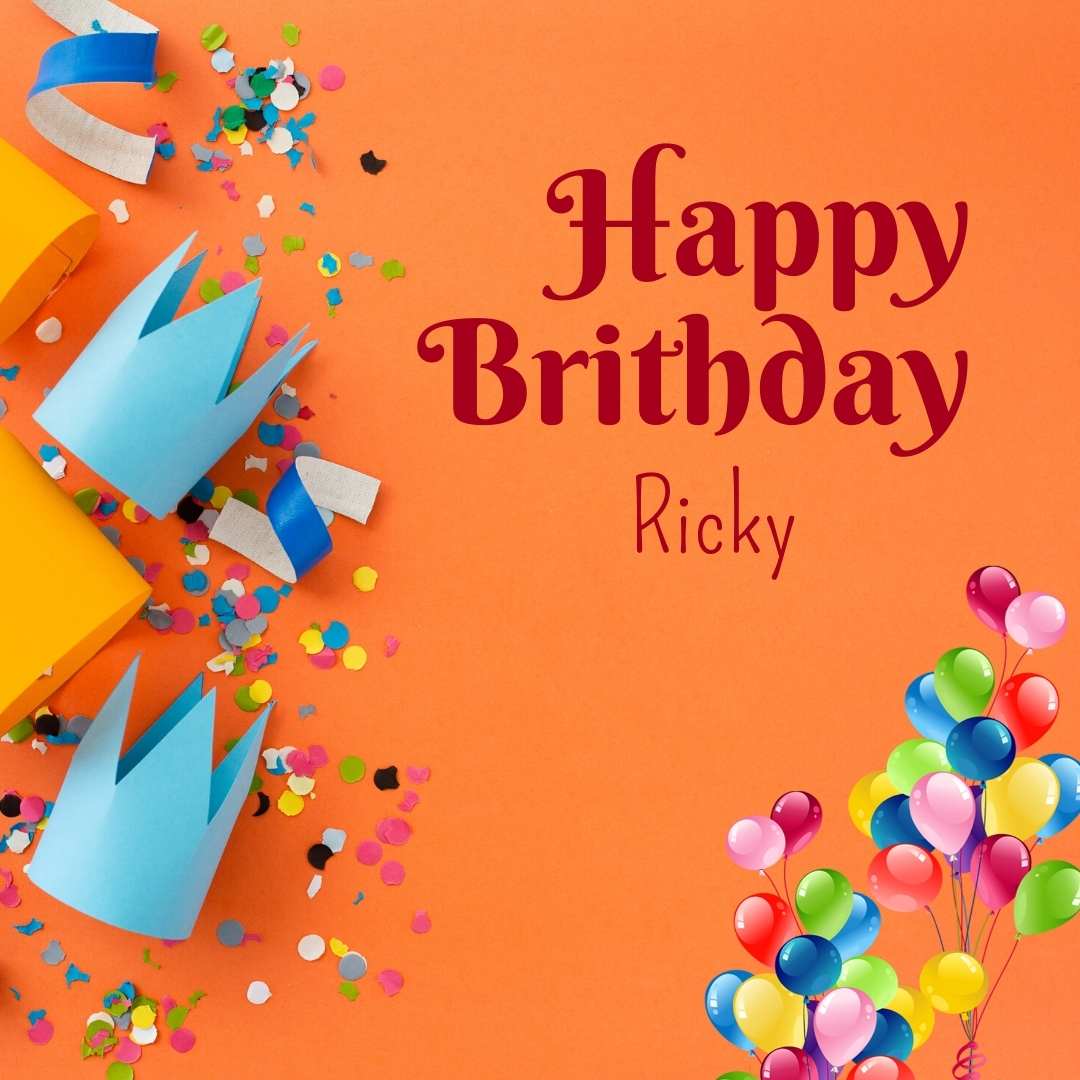 Ricky Happy Birthday Cakes Pics Gallery