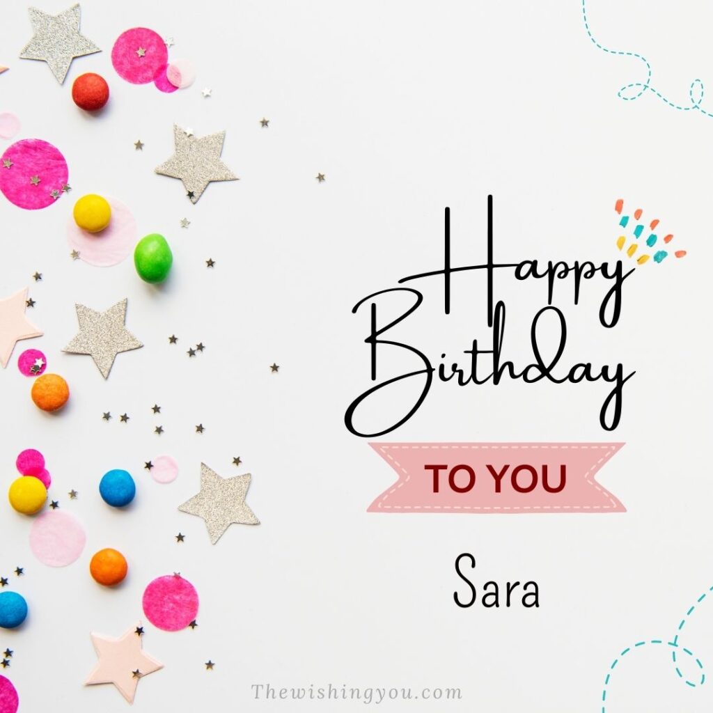 100 Hd Happy Birthday Sara Cake Images And Shayari 