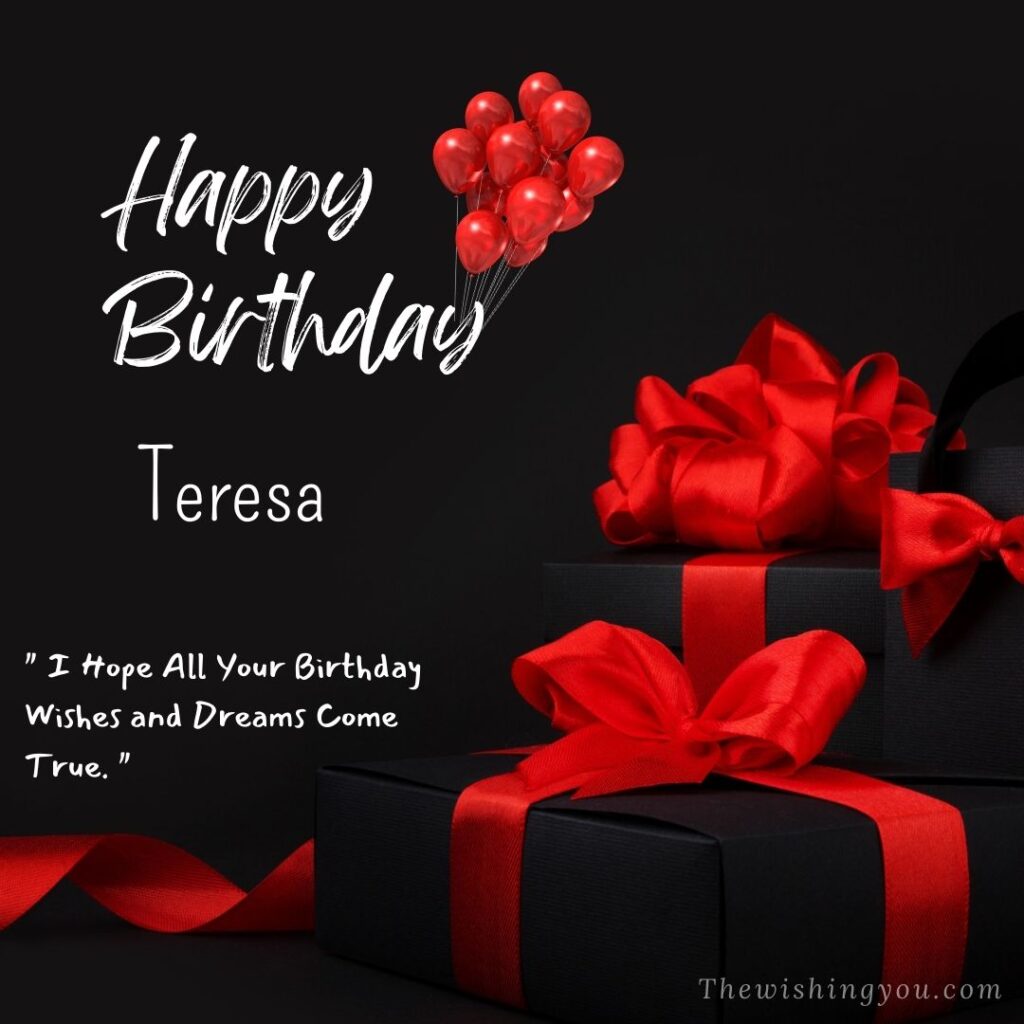 100+ HD Happy Birthday Teresa Cake Images And Shayari