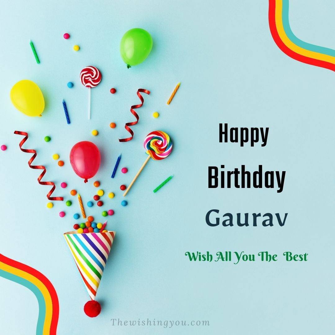 Gaurav Happy Birthday Cakes Pics Gallery