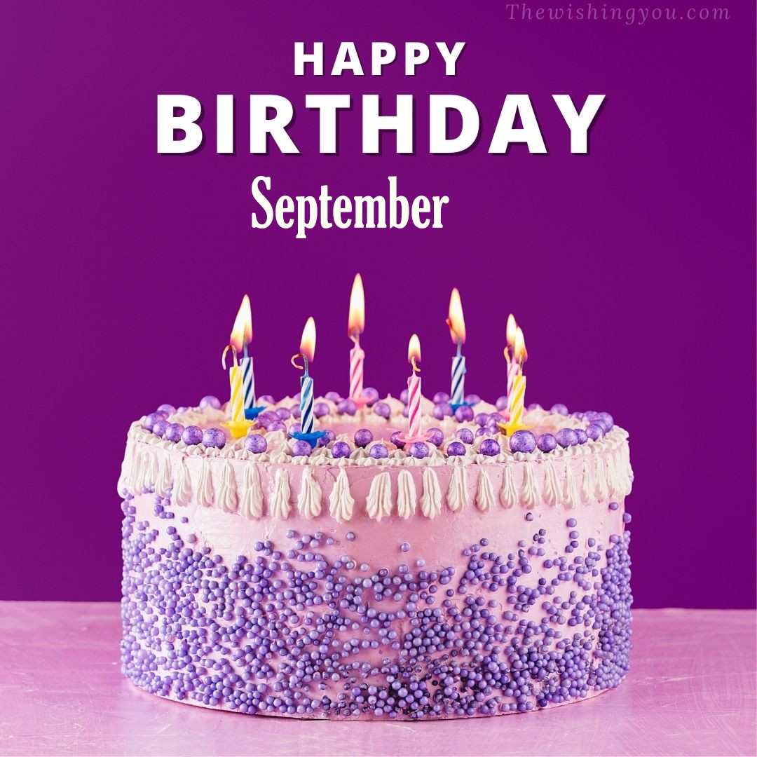 Birth Month And Birthday Cake Stock Illustration  Download Image Now   Birthday September Autumn  iStock