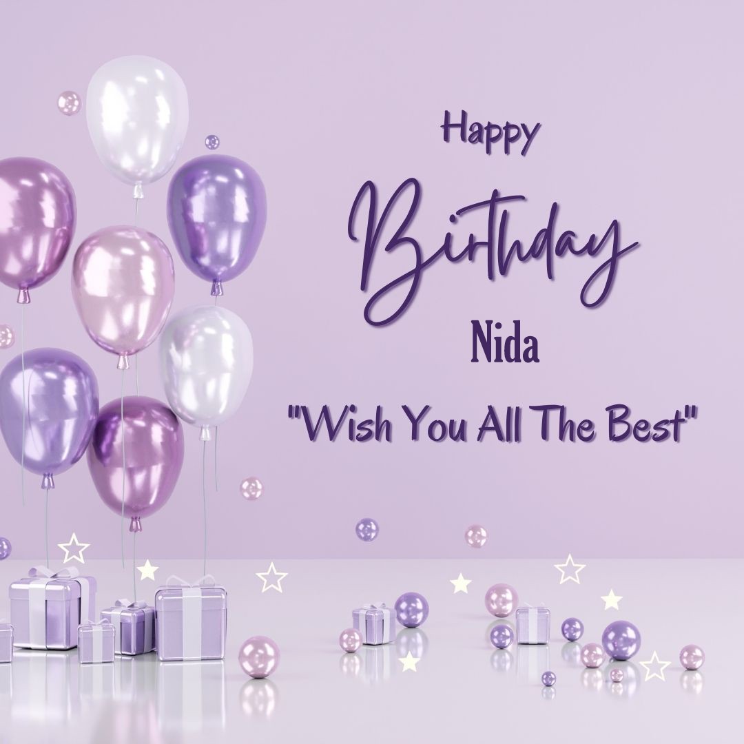 100+ HD Happy Birthday Nida Cake Images And Shayari