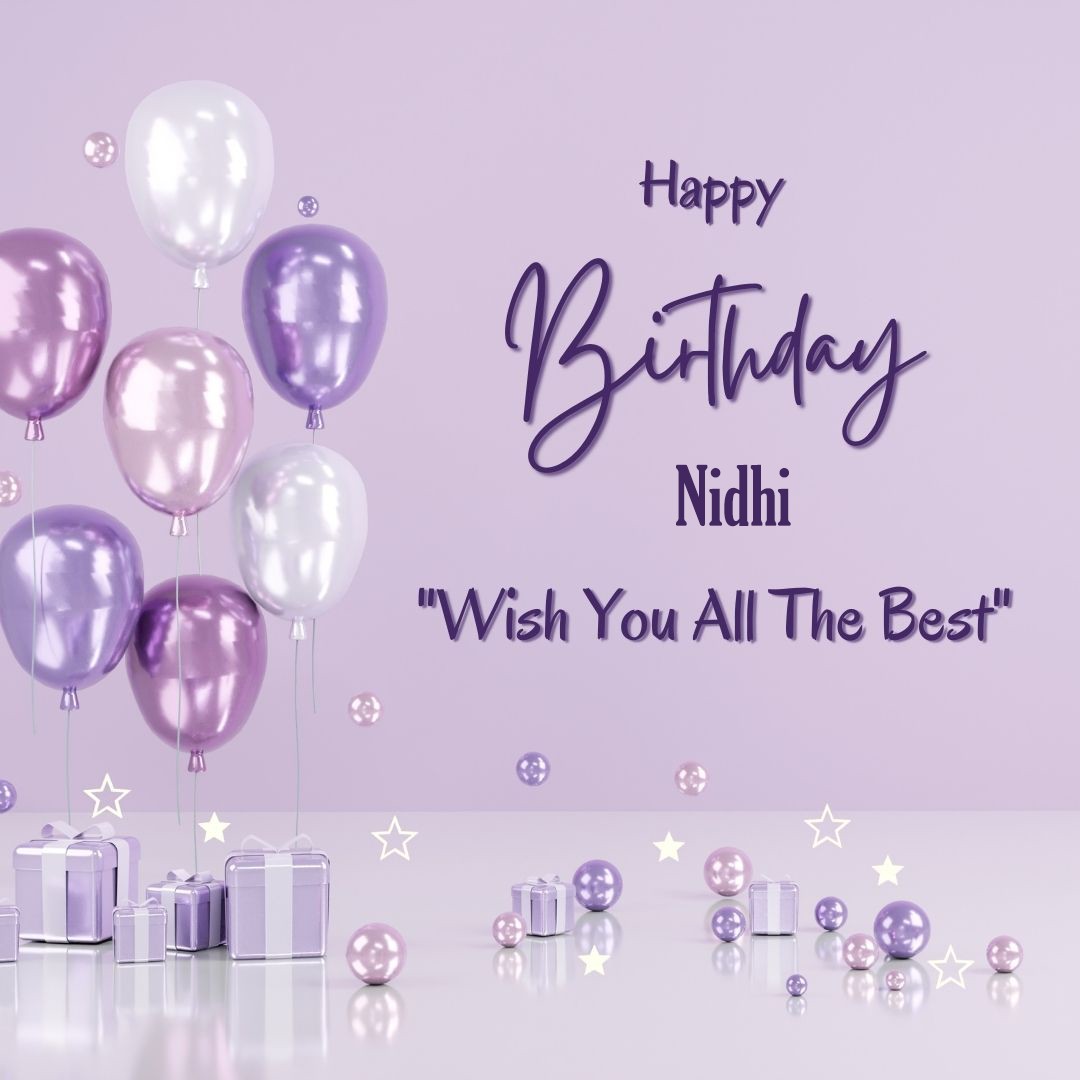 100 Hd Happy Birthday Nidhi Cake Images And Shayari