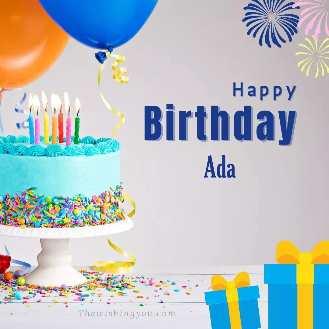 100+ HD Happy Birthday Ada Cake Images And Shayari