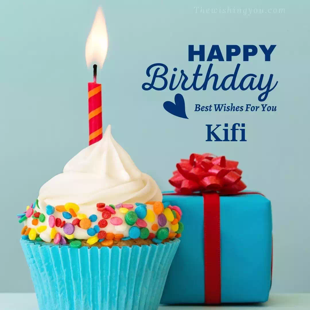 Happy Birthday Kifi written on image 1