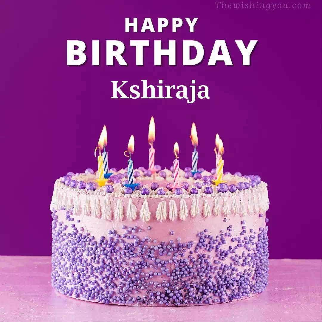 Happy Birthday Kshiraja written on image 4