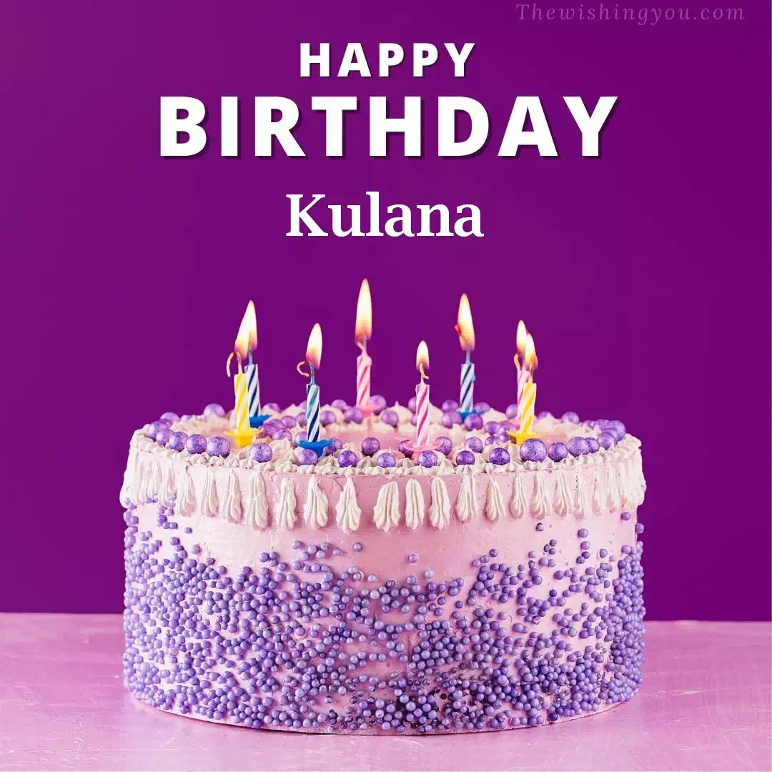 Happy Birthday Kulana written on image 4