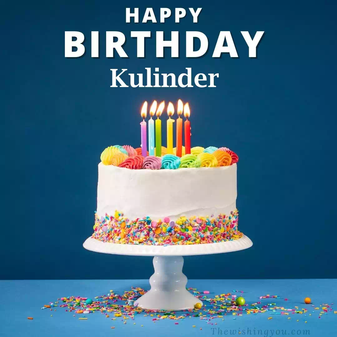 Happy Birthday Kulinder written on image 3