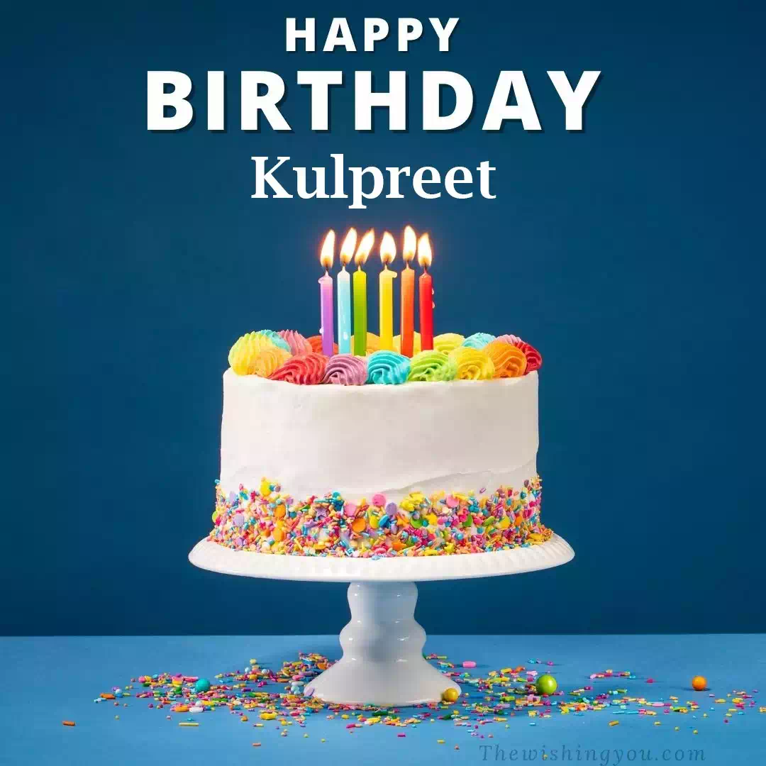 Happy Birthday Kulpreet written on image 3