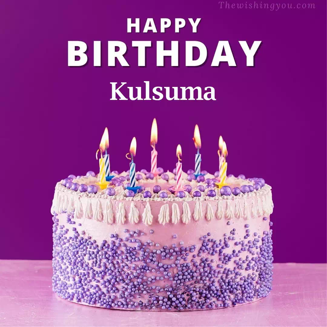 Happy Birthday Kulsuma written on image 4