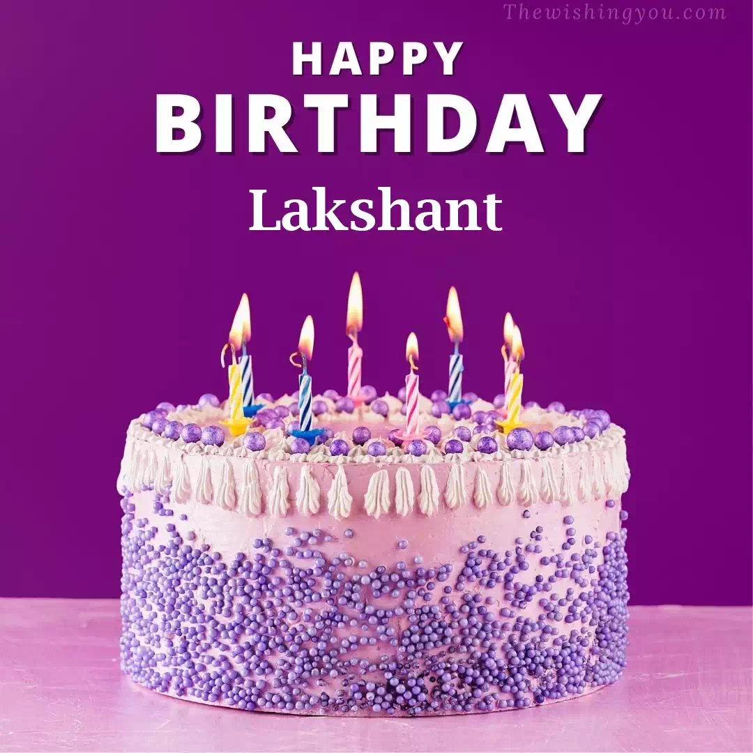 Happy Birthday Lakshant written on image 4