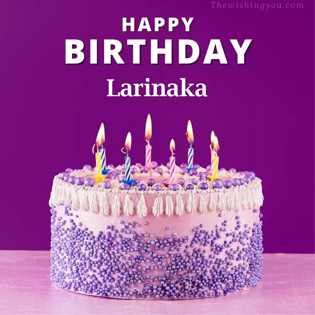 Happy Birthday Larinaka written on image 4