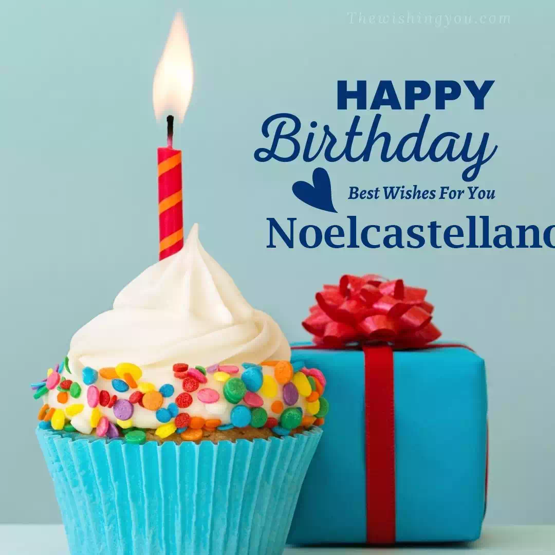 Happy Birthday Noelcastellano written on image 1