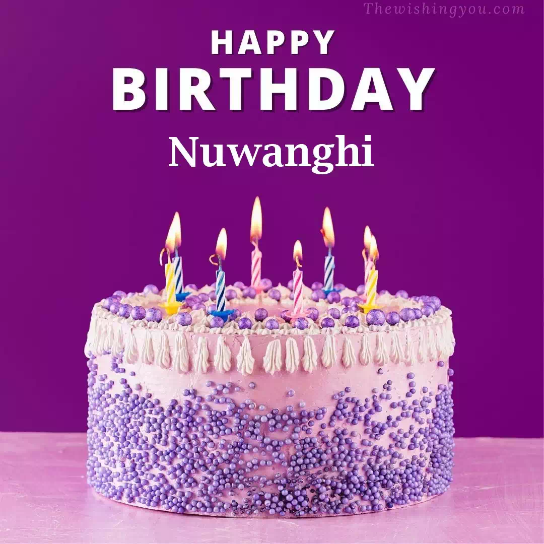 Happy Birthday Nuwanghi written on image 4