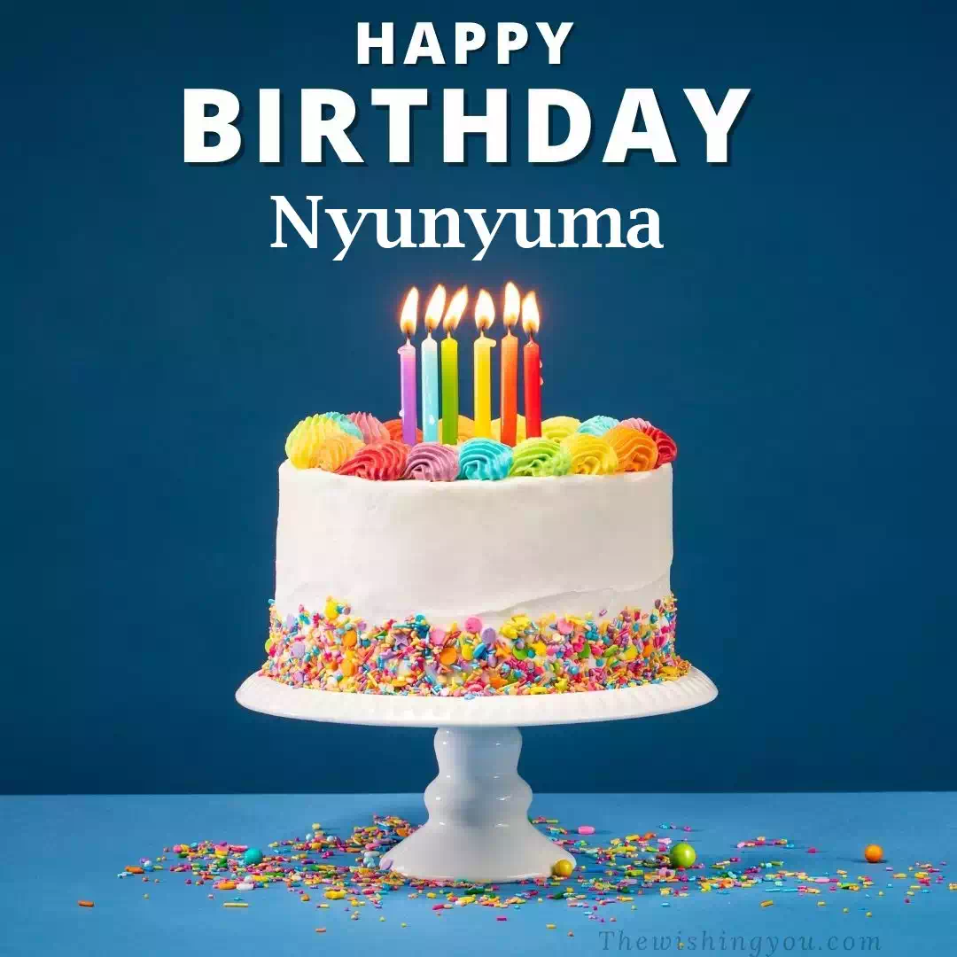Happy Birthday Nyunyuma written on image 3